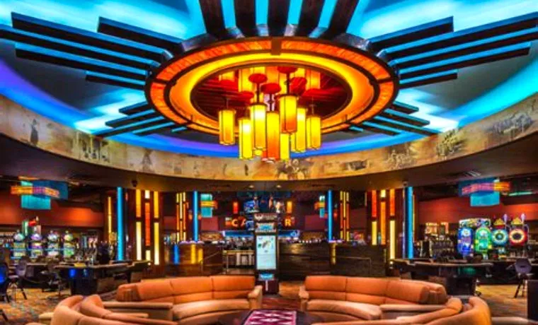 VIP casino lounge with high limit tables